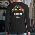 Autism Dad It's Ok To Be Different Autism Awareness Month Back Print Long Sleeve T-shirt
