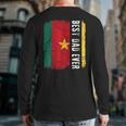 Best Cameroonian Dad Ever Cameroon Daddy Father's Day Back Print Long Sleeve T-shirt