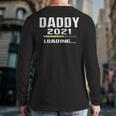 Best Expecting Dad Daddy Loading Father From Pregnant Back Print Long Sleeve T-shirt