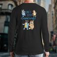 Bluey-Dad-Can't-Stop-Dancing-For-Father-Day Back Print Long Sleeve T-shirt