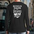 Bonus Dads With Beards Are Better Back Print Long Sleeve T-shirt
