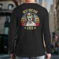 Cavalier King Charles Spaniel Best Dog Dad Ever Beach Vibe Back Print Long Sleeve T-shirt