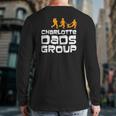 Charlotte Dads Group Father Day Back Print Long Sleeve T-shirt