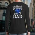 Cheer Dad For Dad Back Print Long Sleeve T-shirt