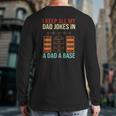Dad Father's Day Programmers Programming Coding Apparel Back Print Long Sleeve T-shirt