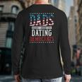Daddd Dads Against Daughters Dating Democrats Back Print Long Sleeve T-shirt
