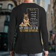 Dog Dad Happy Fathers Day To The Best German Shepherd Dad Back Print Long Sleeve T-shirt