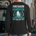 Father And Daughter Best Friend For Life Father's Day Back Print Long Sleeve T-shirt