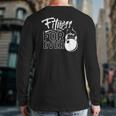 Fitness Forever Weightlifting Gym Workout Training Back Print Long Sleeve T-shirt