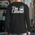 The Catfather Kitten Dad Summer For Pet Lovers Back Print Long Sleeve T-shirt