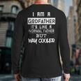 I'm A Godfather Like Normal Father But Cooler Back Print Long Sleeve T-shirt