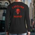 Hot Pepper Carolina Reaper Chilihead Spicy Food Lover Back Print Long Sleeve T-shirt