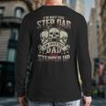 I'm Not The Stepdad I'm Just The Dad That Stepped Up Back Print Long Sleeve T-shirt