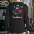 I'm Veteran Enlistment American Veteran Back Print Long Sleeve T-shirt