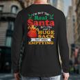 Inappropriate I Have A Big Package For You Dirty Santa Back Print Long Sleeve T-shirt