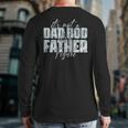 It's Not A Dad Bod It's A Father Figure Father's Day Retro Back Print Long Sleeve T-shirt