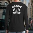Mens Daddy Mr Fix It Fathers Day For Men Back Print Long Sleeve T-shirt