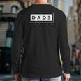 Mens Dads Matter Mens Graphic S And Fathers Day Back Print Long Sleeve T-shirt