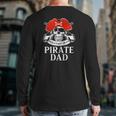 Mens Pirate Dad World's Best Pirate Back Print Long Sleeve T-shirt
