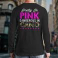 Pretty Pink Dangerous In Camo Hunting Hobby Back Print Long Sleeve T-shirt