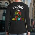 Proud Dad Of Preschool Graduate 2023 School Prek Graduation Back Print Long Sleeve T-shirt