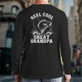 Reel Cool Great Grandpa Back Print Long Sleeve T-shirt