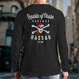 Republic Of Pirates Nassau Bahamas Vintage Summer Back Print Long Sleeve T-shirt