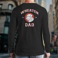 Soft Coated Wheaten Terrier Dad Back Print Long Sleeve T-shirt