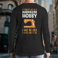 It Started Out As A Harmless Hobby Sewing Back Print Long Sleeve T-shirt