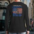 Us Navy Proud Uncle Proud Us Navy Uncle For Veteran Day Back Print Long Sleeve T-shirt