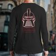 Vintage Classic Cylon By Your Command Quote Back Print Long Sleeve T-shirt