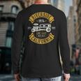 Vintage Hot Rod Riverside California Muscle Car Auto Back Print Long Sleeve T-shirt