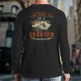 Vintage I'm Going To Be A Grandpa Again Back Print Long Sleeve T-shirt