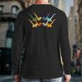 Vintage Synchronized Swimming Artistic Swimming Back Print Long Sleeve T-shirt