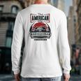 American Muscle Car Back Print Long Sleeve T-shirt