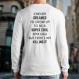 Bmx Dad Clothing Cool For Bmx Dads Back Print Long Sleeve T-shirt
