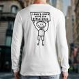 I Don't Care What The Bible Says Pro Choice Abortion Rights Back Print Long Sleeve T-shirt