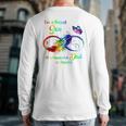 I'm A Proud Son Of A Wonderful Dad In Heaven 95 Father's Day Back Print Long Sleeve T-shirt