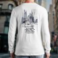 Ny New York City Nyc Manhattan Skylines Buildings Back Print Long Sleeve T-shirt