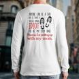 Thank You Stepdad Stepfather From Daughter Back Print Long Sleeve T-shirt