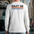 Vintage 1980S Style East Los Angeles CaBack Print Long Sleeve T-shirt