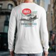 Vintage Slot Car Racing Back Print Long Sleeve T-shirt