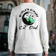 World’S Dopest Cat Dad Back Print Long Sleeve T-shirt