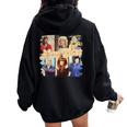 80'S 90'S Mom Vibes Mom Life Mother's Day Vintage Mama Women Oversized Hoodie Back Print Black