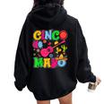 Cinco De Mayo Mexican Fiesta 5 De Mayo Men Women Oversized Hoodie Back Print Black