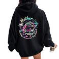 Cruise Mother Daughter Trip 2024 Mom Daughter Vacation Women Oversized Hoodie Back Print Black