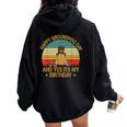 Happy Groundhog Day Lovers Costume Boys Girls Men Women Oversized Hoodie Back Print Black