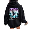 What Number Are They On Dance Mom Life Dancing Dance Women Oversized Hoodie Back Print Black