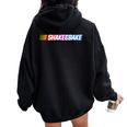 Shake And Bake Family Lover Dad Daughter Son Matching Women Oversized Hoodie Back Print Black