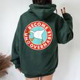 Become Ungovernable Goose Meme For Woman Women Oversized Hoodie Back Print Forest